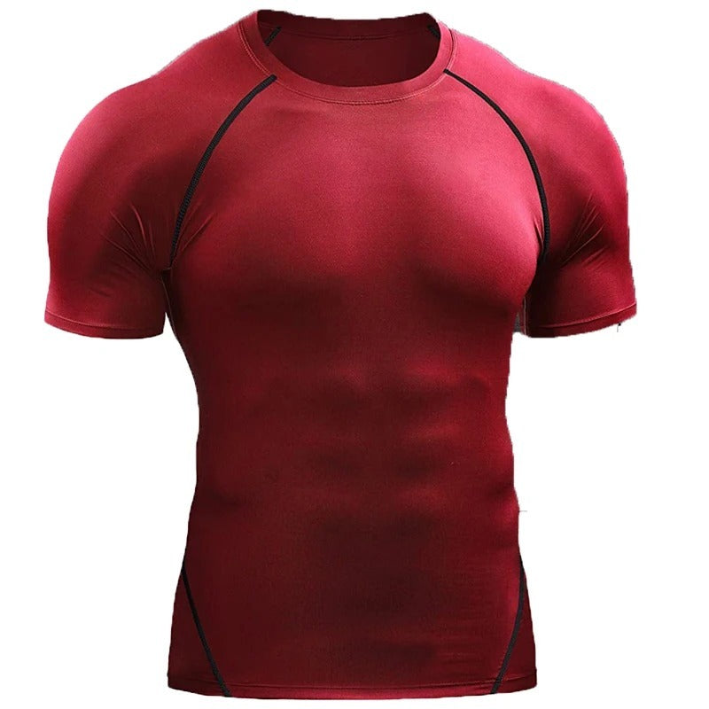 Pulse Run Men’s Quick-Dry Athletic Tee – Breathable Training Shirt