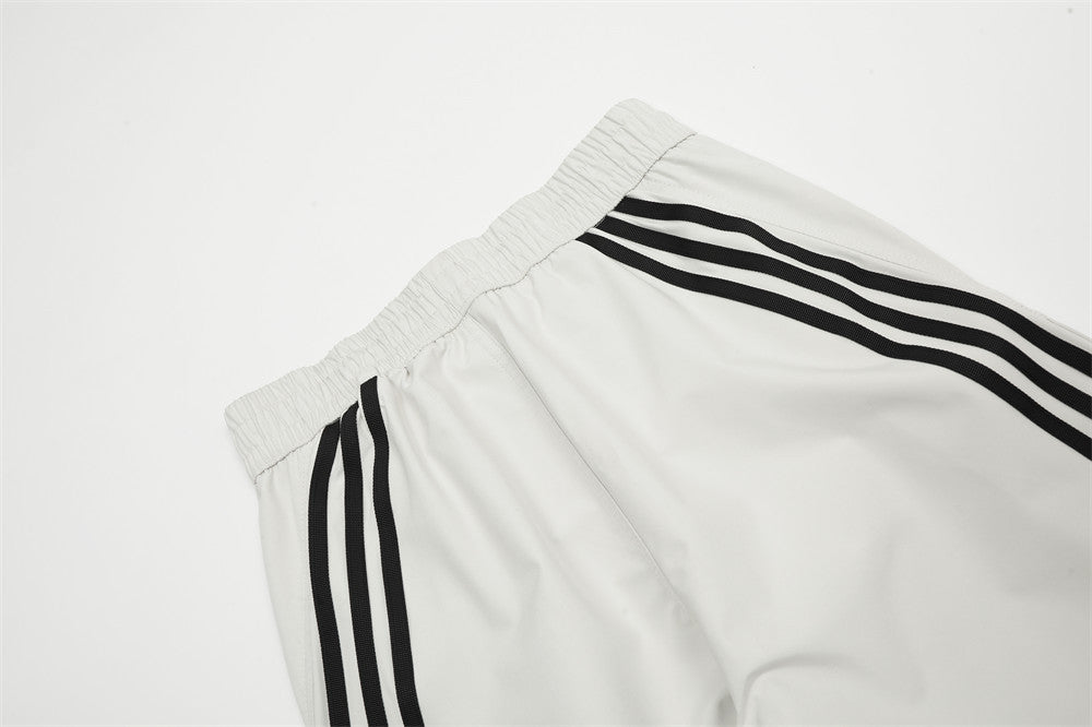 Tri Stripe Patchwork Casual Pants for Men