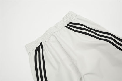 Tri Stripe Patchwork Casual Pants for Men