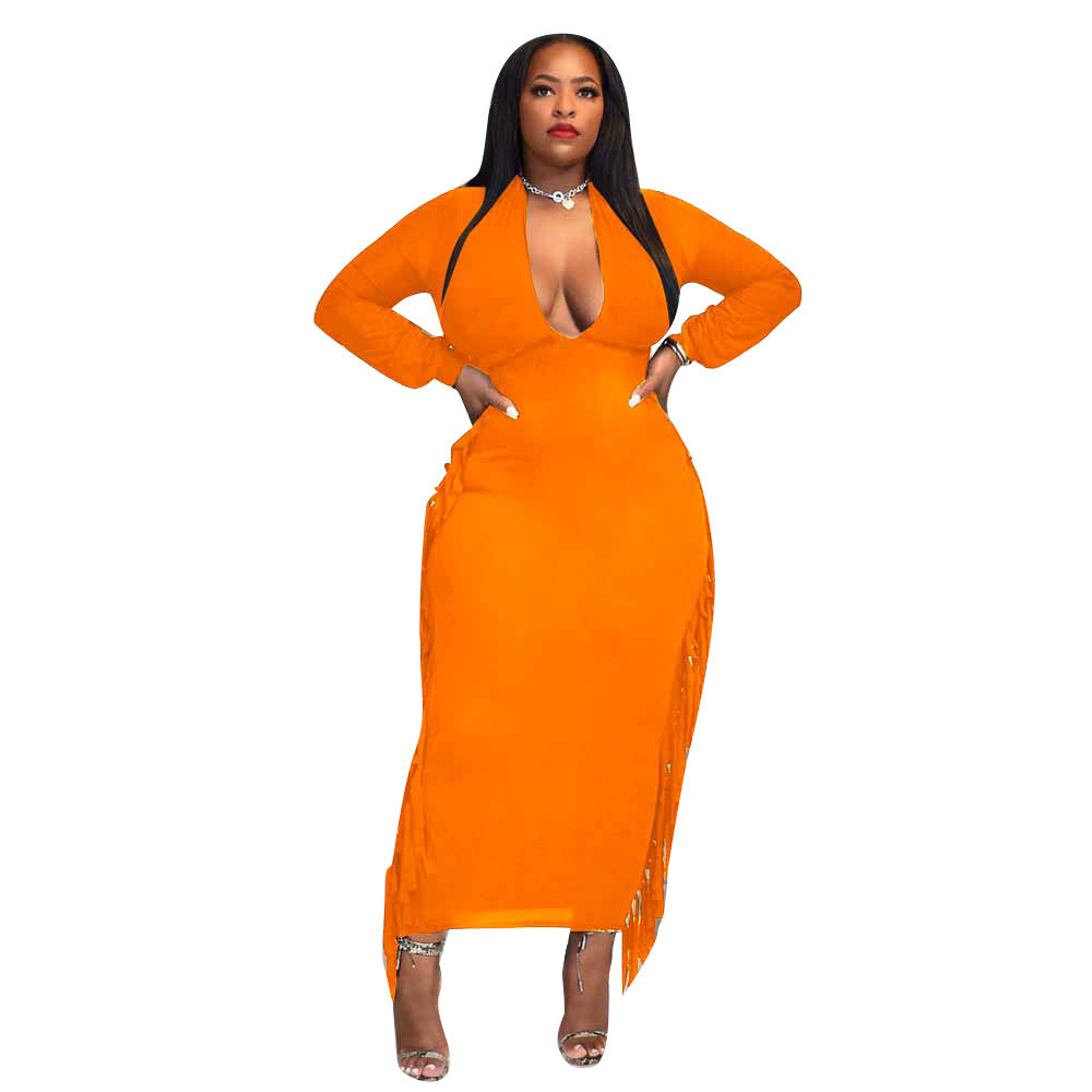 Flaunt & Fringe Plus Dress