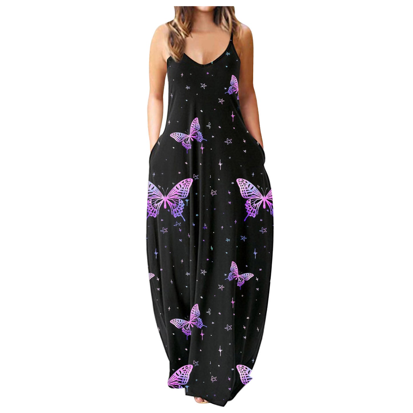 Sunlit Breeze Plus Dress