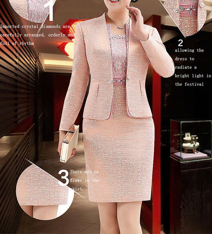 Serene Charm Mother-of-the-Bride Suit