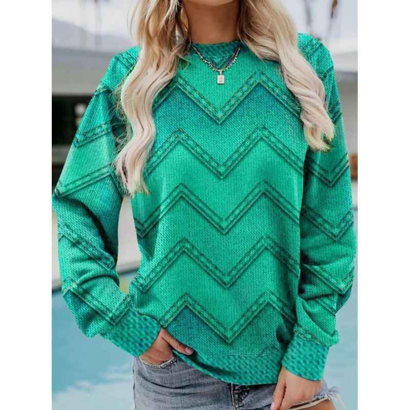 Winter Christmas Hooded Sweater Printed Men And Women Loose Casual