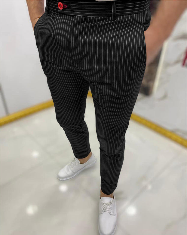 Sleek Line Casual Trousers