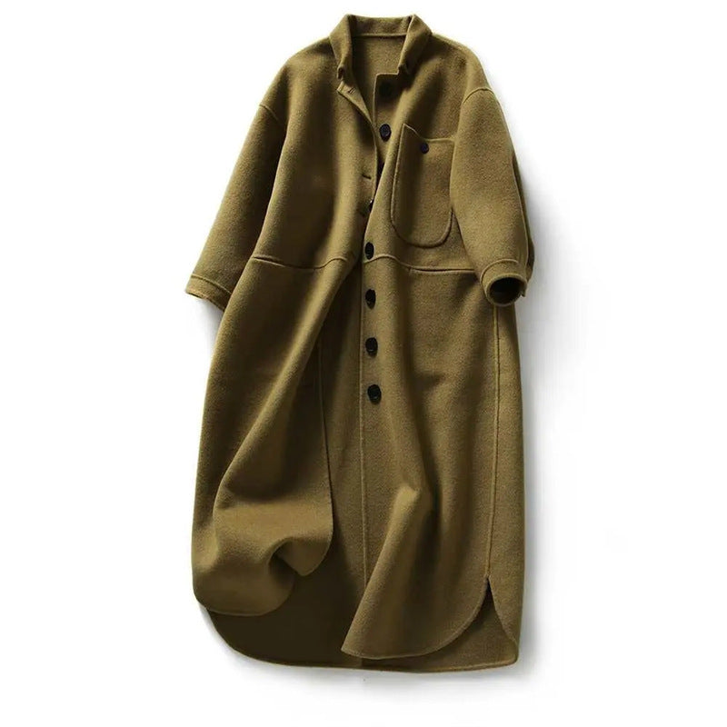 Timeless Comfort Woolen Long Coat