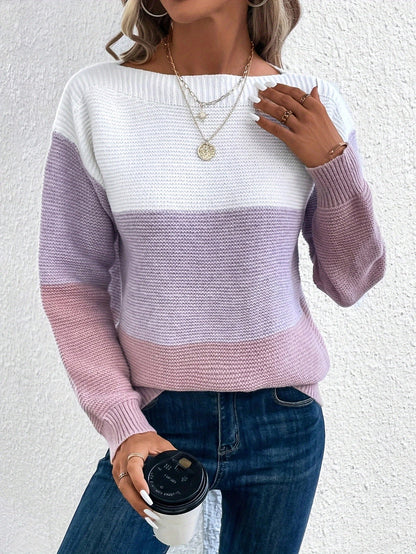 Cozy Harmony Round Neck Knitwear