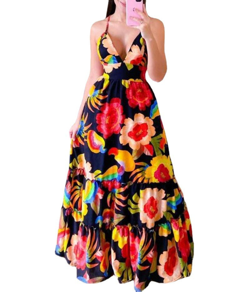 Urban Bloom Swing Dress