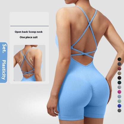Peach Curve Performance One-Piece