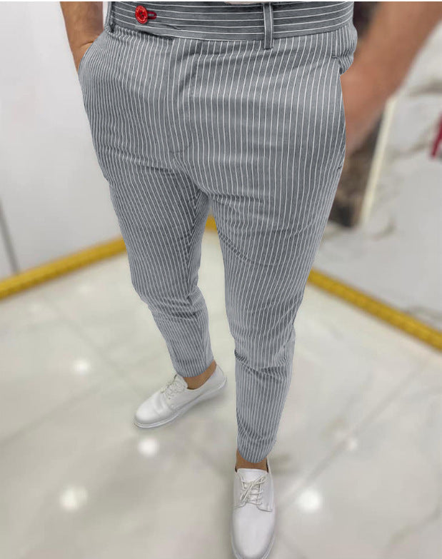 Sleek Line Casual Trousers