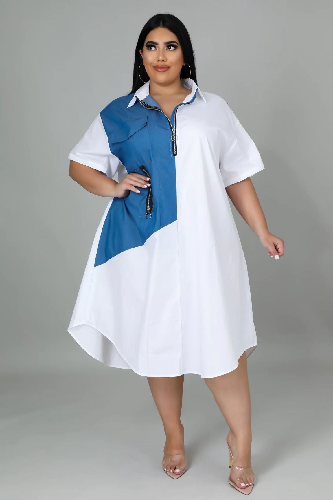 Relaxed Glamour Curve Dress