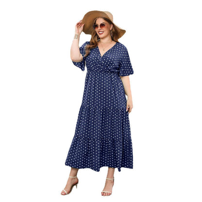 Playful Charm Polka Dot Dress