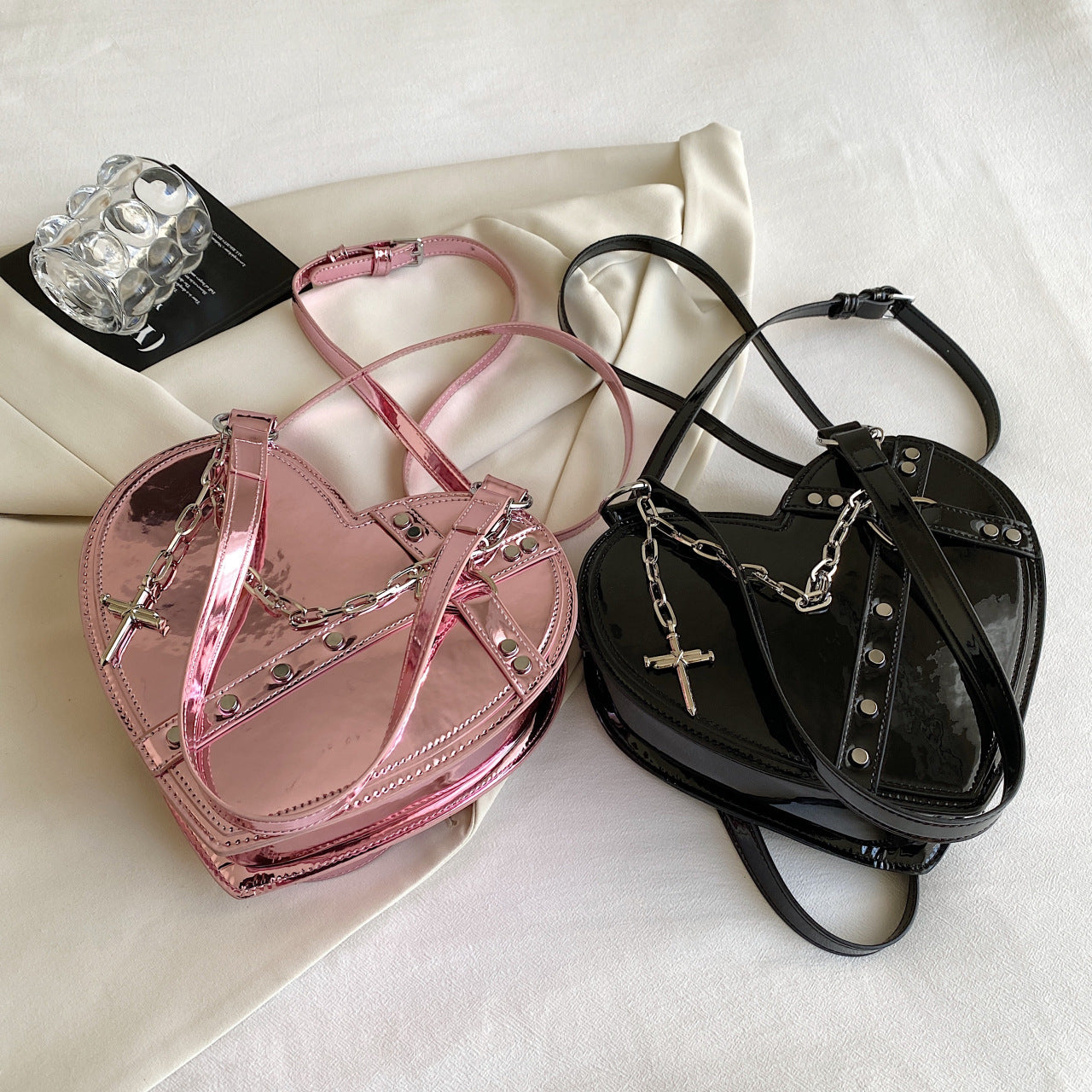 Romantic Heart Chain Handbag