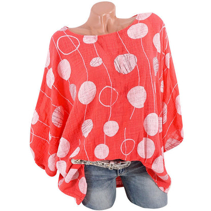 Bold Blossom Plus Size Shirt