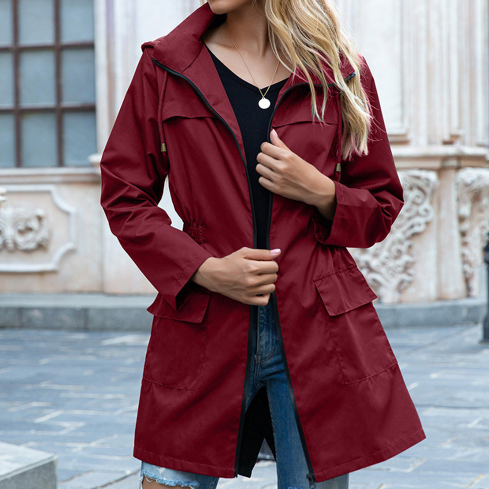 Waterproof Hooded Raincoat