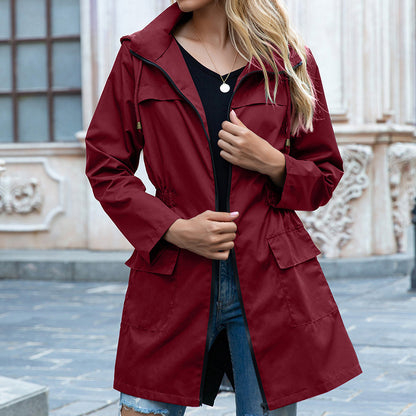 Waterproof Hooded Raincoat