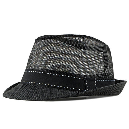 Summertime Breathable Mesh Straw Hat