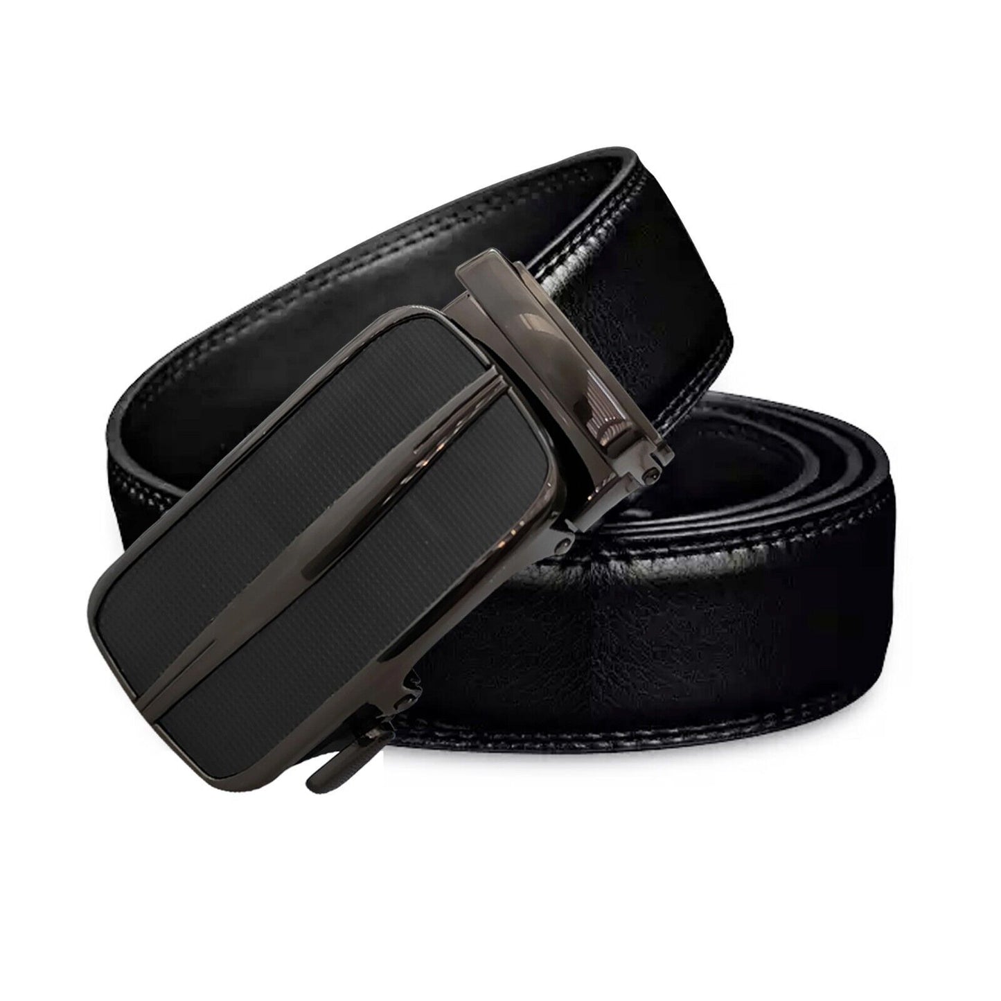 Classic Slide Buckle Ratchet Belt for Men