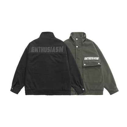 Urban Vibe Loose Fit Printed Jacket
