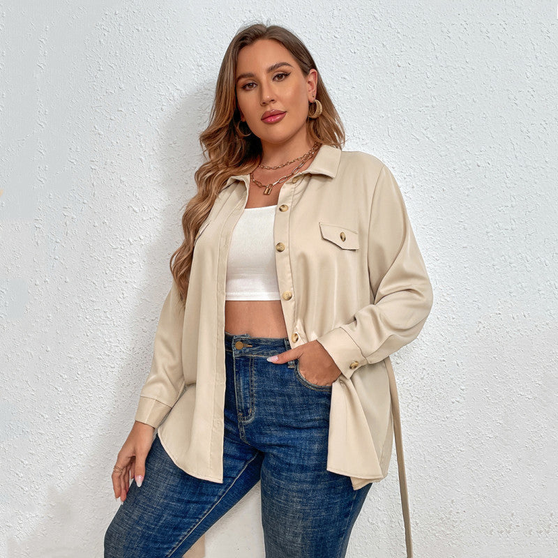 Graceful Flow Top – Plus Size Comfort Fit