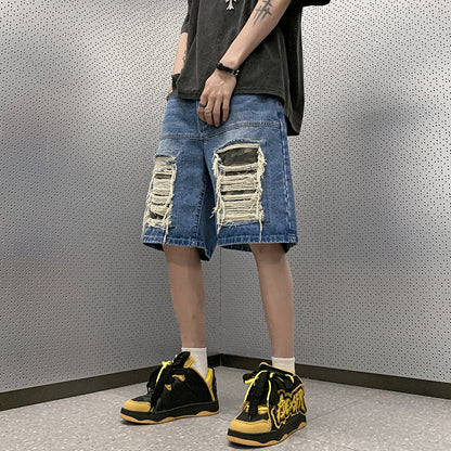 Star Vibe Retro Denim Pants