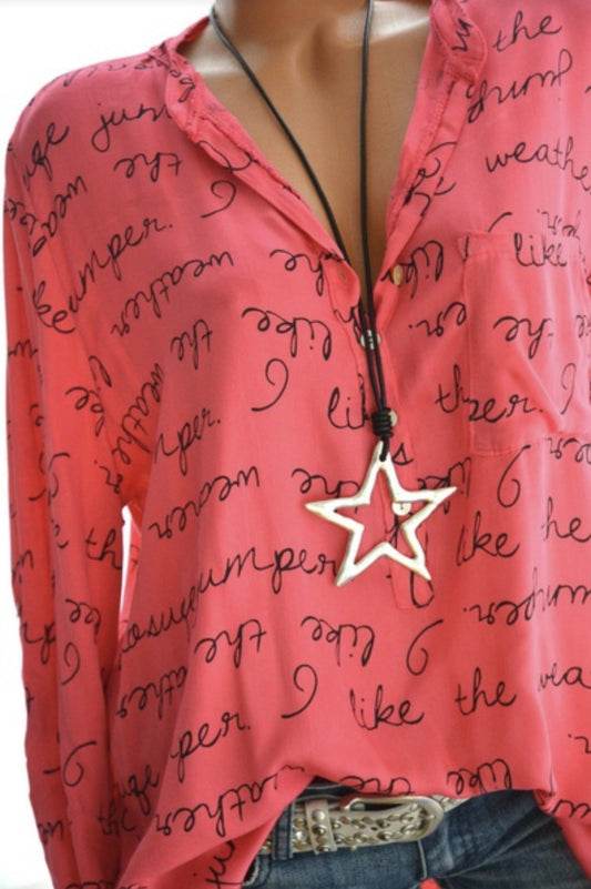 Relaxed Fit Plus Shirt