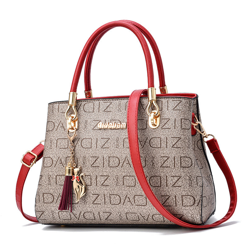 Print Chic All-Match Shoulder Messenger Bag