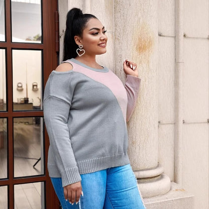 Cozy Curve Knit Sweater