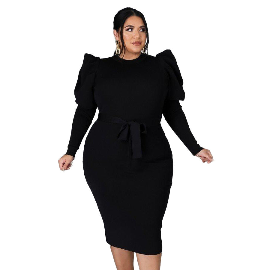 Sleek Silhouette Plus Dress