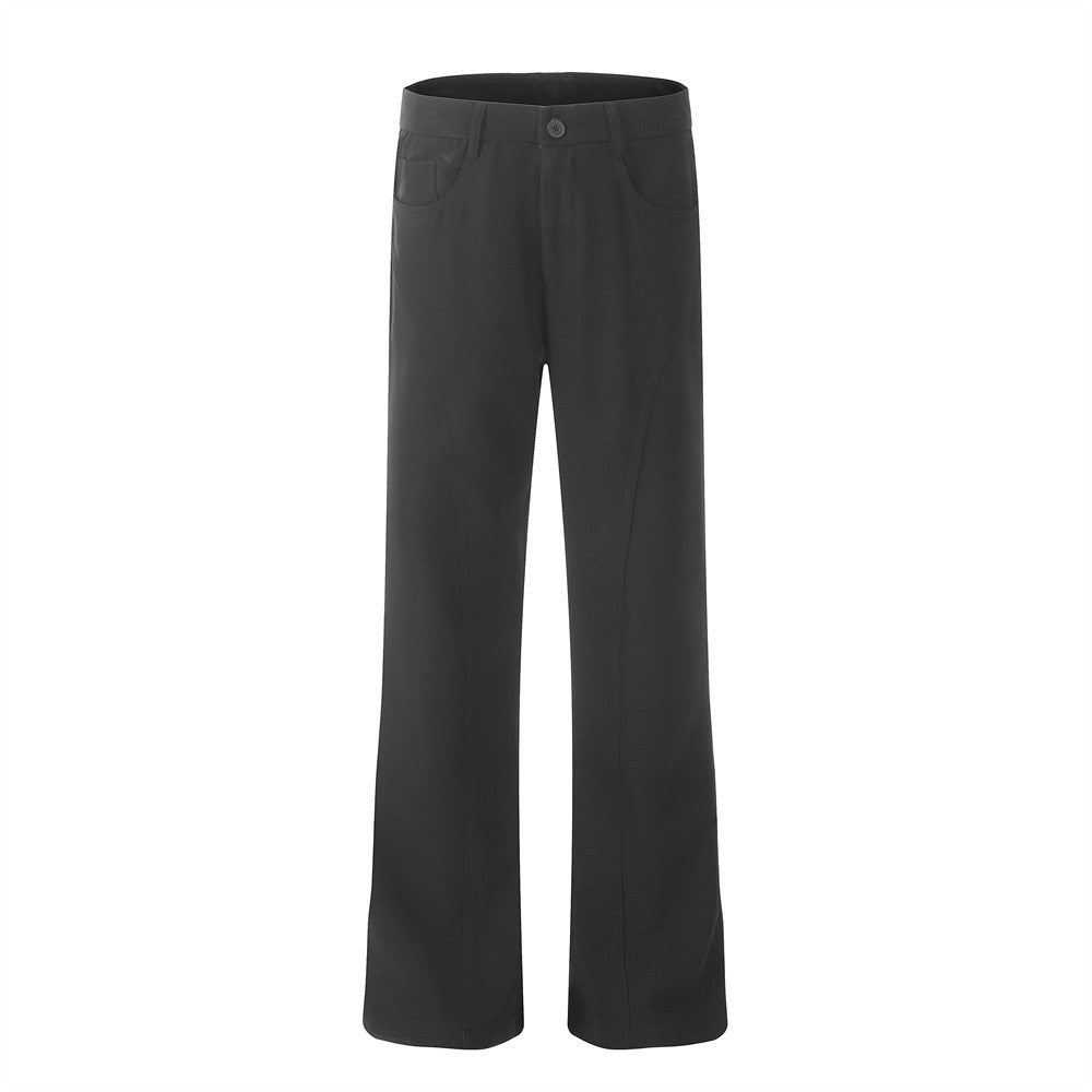 Avant-Garde Tailored Suit Pants