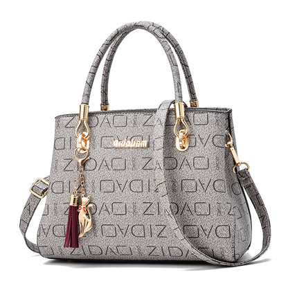 Print Chic All-Match Shoulder Messenger Bag