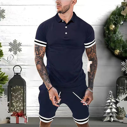 Casual Vibe Polo & Shorts Set