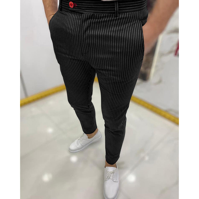 Sleek Line Casual Trousers