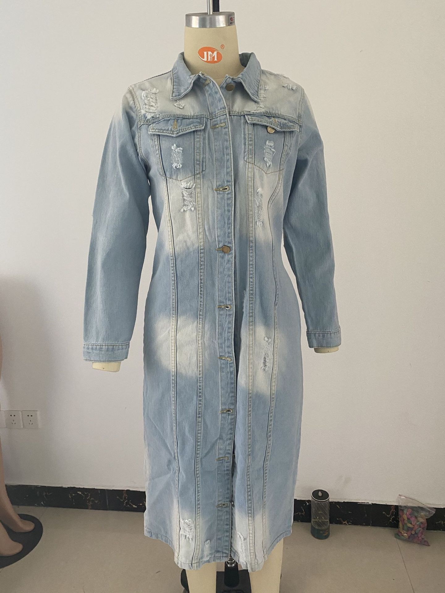 Midnight Indigo Duster