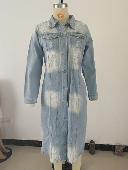 Midnight Indigo Duster