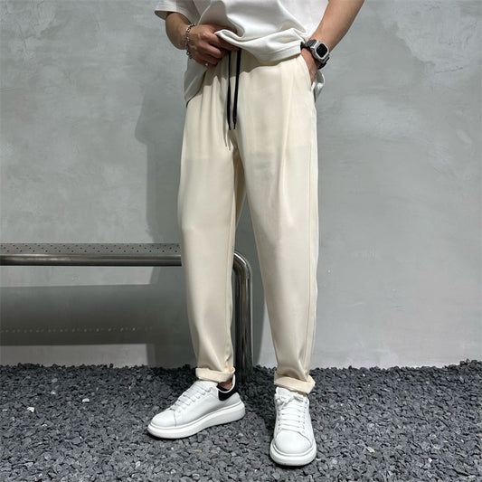 Cool Ease Summer Ice Silk Casual Pants for Men