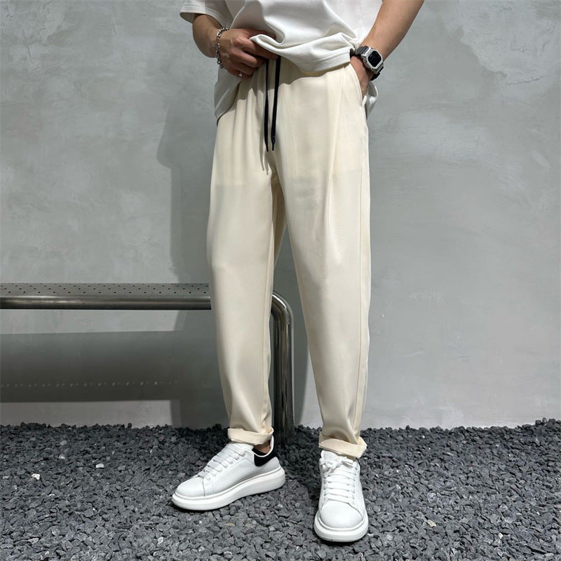Cool Ease Summer Ice Silk Casual Pants for Men
