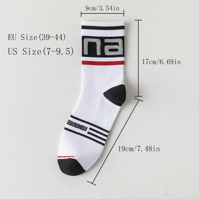Active Fit Breathable Sports Socks for Men (6 Pairs)