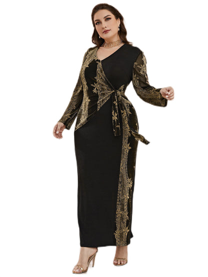 Bold Bloom Plus Dress