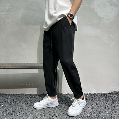 Cool Ease Summer Ice Silk Casual Pants for Men