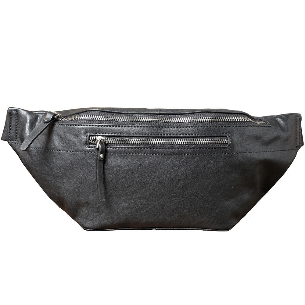 Rugged Voyager Leather Crossbody