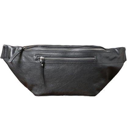 Rugged Voyager Leather Crossbody