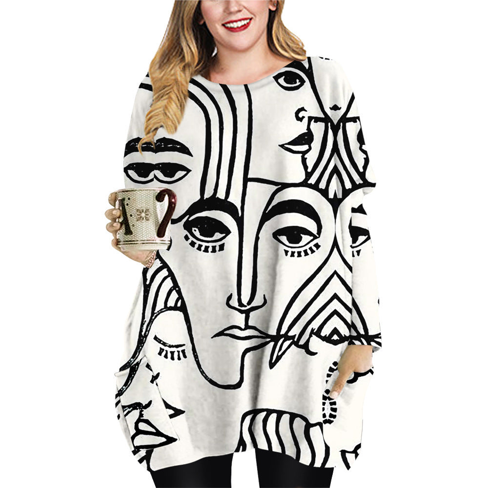 Artistry Flow Plus Size Dress