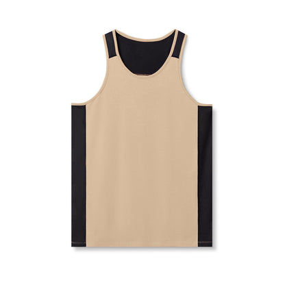 Cool Net Men’s Sports Vest – Net Panel Breathable Gym wear