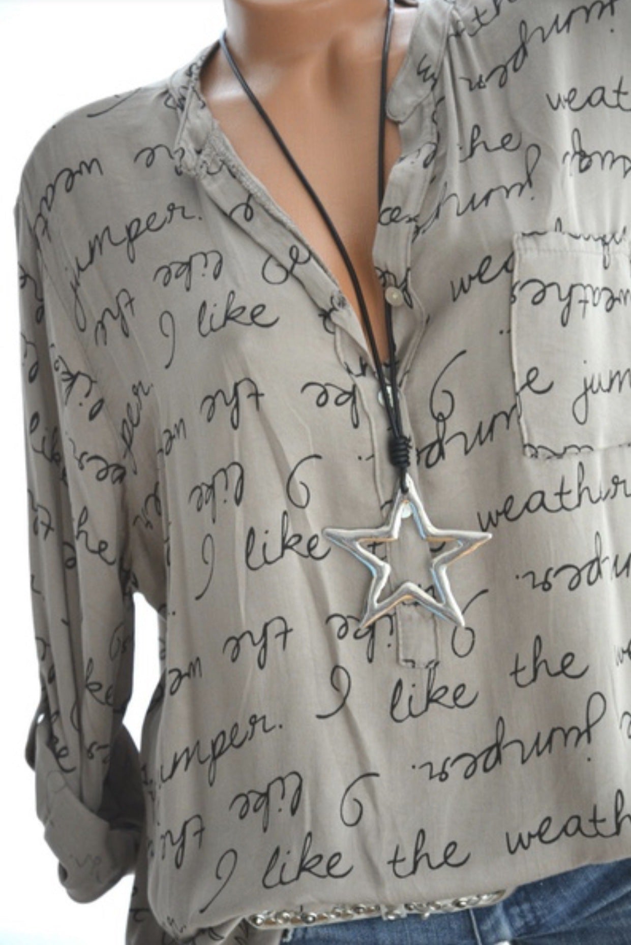 Relaxed Fit Plus Shirt